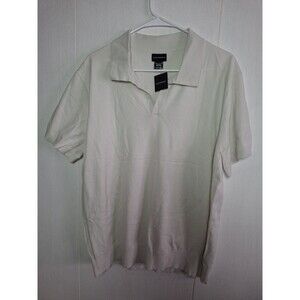 Men's shirt, Club Monaco brand, size XXL  Poliester  Short Sleeve